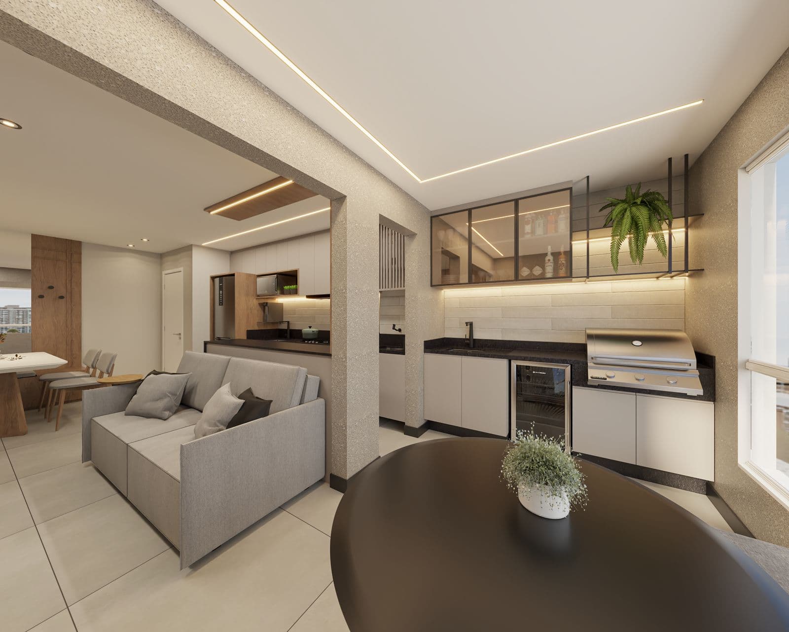 Sala de Estar – Vista Ampla